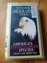 National Geographic Video - Americas Endangered Species: Dont Say Goodbye VHS - £32.82 GBP