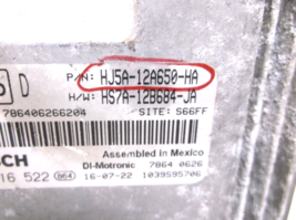 17-18 FORD ESCAPE   / ENGINE COMPUTER.ECU image 2