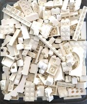Lego 150 piece White Lego lot full of bricks, blocks Variety of Sizes Le... - $12.95
