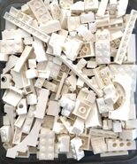 Lego 150 piece White Lego lot full of bricks, blocks Variety of Sizes Le... - $18.17 CAD
