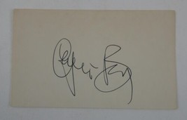 Gertrude Berg Signed 3x5 Index Card Autographed The Rise Of The Goldbergs - $59.39