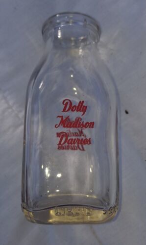 Primary image for Dolly Madison Dairies Products Milk Bottle Third Quart Bottle
