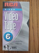 Rca T-120 Video Tape New Vhs - £16.16 GBP