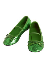 Rubie&#39;s Girl&#39;s Costume Ballet Shoes, Green, 13/1 - £69.70 GBP