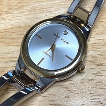Anne Klein AK/2629 Lady 30m Dual Tone Diamond Analog Quartz Watch~New Battery - $15.29