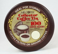 Vintage Mr Coffee Empty Collectible Tin - £15.59 GBP