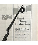 Savage Arms Co Rifle Model 19 Advertisement 1925 Firearms Gun Art LGBinAd - $29.99