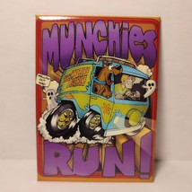 Scooby Doo Munchies Run Fridge Magnet Official Cartoon Collectible Decor... - £8.75 GBP
