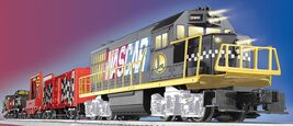 LIONEL 11004 NASCAR TRAIN SET  0/027- FACTORY NEW- - $280.25