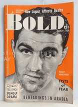 1954 Mar Vintage Bold Magazine Marilyn Monroe Centerfold Beheadings In Arabia + - £37.88 GBP