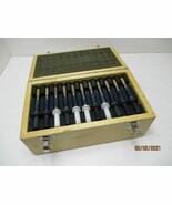 Ball Bearing Die Set Cage Guides 7 Mil Punches Via Punch 2 &amp; 3 Blue - $95.04