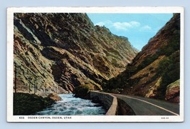 Ogden Canyon Highway Ogden Utah UT UNP WB Postcard Q12 - £2.13 GBP