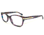 Coach Eyeglasses Frames HC 6065 5288 Confetti Purple Brown Blue 51-17-135 - £60.55 GBP