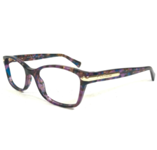 Coach Eyeglasses Frames HC 6065 5288 Confetti Purple Brown Blue 51-17-135 - £59.61 GBP