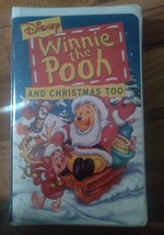 Winnie the Pooh and Christmas Too (VHS, 1997) New Walt Disney Vintage SE... - £7.78 GBP
