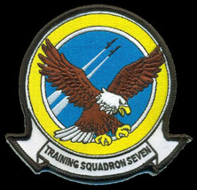 4&quot; Navy VT-7 Eagles Training Squadron Military Embroidered Patch - £28.41 GBP