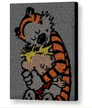 Calvin And Hobbes Quotes Mosaic AMAZING Framed 8.5X11 Limited Edition Art w/COA - £15.00 GBP