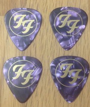 Foo Fighters 4 x Guitar Pick Set Two Sided Signature Picks - $12.00
