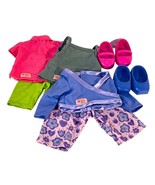 VINTAGE OG Doll Clothes &amp; Shoes ~ 2-Complete Outfits &amp; 2-Pair of Shoes - $12.82