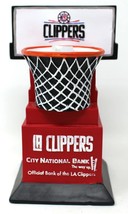 LA Clippers NBA Basketball Hoop Coin Piggy Bank City National Bank - £7.43 GBP