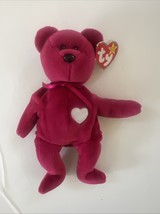 TY Beanie Baby VALENTINA the Red Bear Plush (8.5 inch) Stuffed Animal Toy - $6.20
