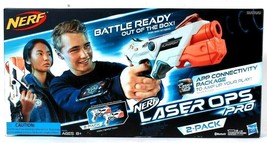 Hasbro Nerf Laser Ops Pro Battle Ready Out Of Box 2 Pack Age 8 Years &amp; Up - £46.35 GBP