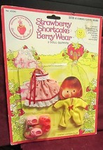 Vintage Strawberry Shortcake Berry Wear - Mint In Package And Other Outfits - $52.25