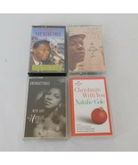 Lot of 4 Nat King Cole Natalie Cassette Christmas Unforgettable Love Tho... - £15.44 GBP
