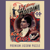 Classic Magic Poster Jigsaw Puzzle (Houdini) - £30.99 GBP