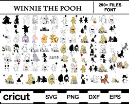 Classic Pooh Ultimate Bundle Svg Png, Winnie The Pooh Digital Mega Archive, Svg  - £2.34 GBP