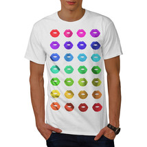 Wellcoda Kiss Stylish Love Mens T-shirt, Spread Graphic Design Printed Tee - £14.94 GBP+