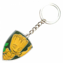 Marvel Comics Groot Happy Pose Stamped Keychain Multi-Color - £11.93 GBP