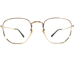 Ray-Ban Eyeglasses Frames RB3548-N 001 Gold Round Full Rim 54-21-145 - £73.65 GBP