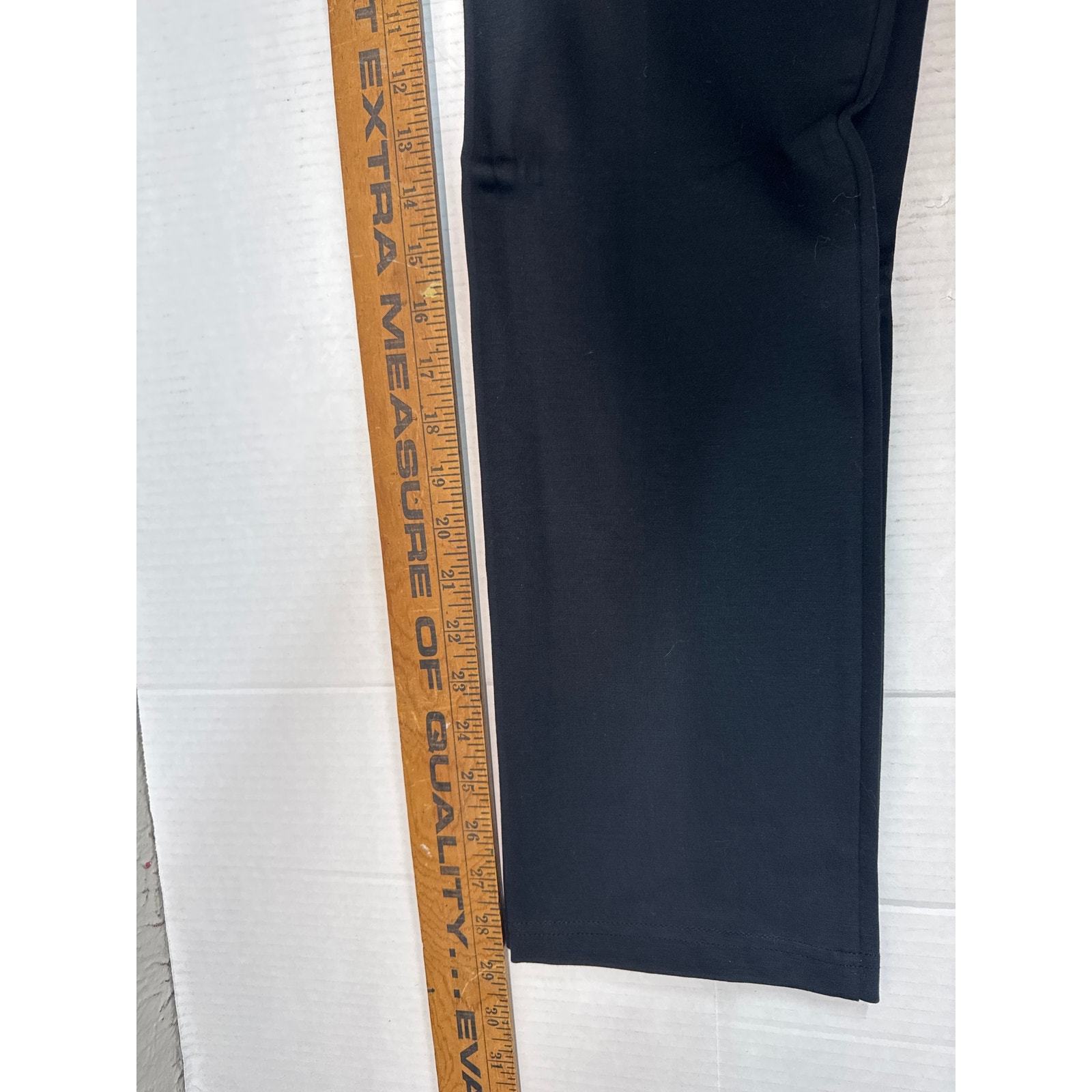 ANN TAYLOR Women’s Ponte Skinny Pants Black Preppy Office Petite Size 10P NWT Item image 5