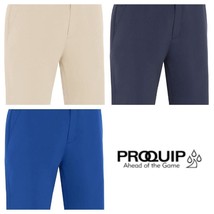 Proquip Golf Mens Pro Tech Dune Breathable Stretch Golf Shorts 34, 36, 38 Waist - £34.49 GBP