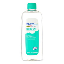 Equate Baby Oil with Aloe Vera &amp; Vitamin E – 20 fl oz, Gentle Moisturizer - $20.56 CAD