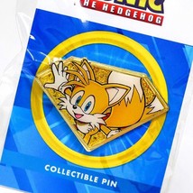 Sonic The Hedgehog Tails Golden Series Enamel Pin Figure Collectible Full Color - £7.43 GBP