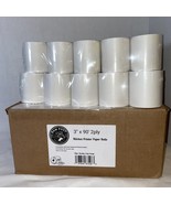 Two Ply Carbonless Rolls Easy Install Clear Crisp Copies White Canary 30... - $65.00
