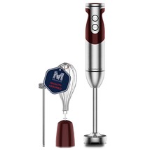 Pro Titanium Reinforced 3-In-1 Immersion Hand Blender, Powerful 1000W With 80% S - £38.36 GBP
