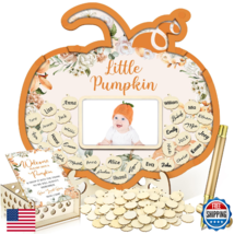 Wenqik Little Pumpkin Baby Shower Guest Book Alternative Set - 63 Pcs - $59.44