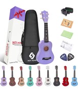 Soprano Ukulele Beginner Pack, 21 Inch Basswood Kids Ukuleles Starter Ki... - €41,82 EUR