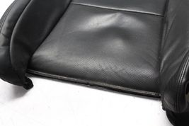 2009-2012 BMW 750Li 740i F01 FRONT LEFT LOWER SEAT LEATHER COVER BLACK H0731 image 3