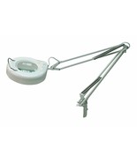 Illuminated Magnifying Task Lamp Clamp On Mount Magnifier Crafts Reading... - £91.52 GBP