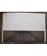 St. Geneve Regency King Fitted Sheet -  Cream Sateen Giza Cotton - £562.74 GBP