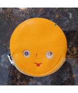 Vintage 1970s Walt Disney Florida Orange Purse Zippered Round Child Coin... - $662.29 MXN