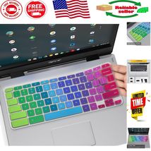 Dustproof Keyboard Cover for Acer Chromebook with Rainbow Colors &amp; Easy Fit - $245.05 MXN