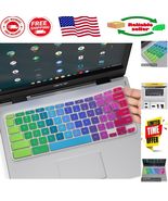 Dustproof Keyboard Cover for Acer Chromebook with Rainbow Colors &amp; Easy Fit - $245.43 MXN