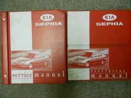 1998 1999 KIA Sephia Service Repair Shop Manual Set Factory Huge Binder OEM - $140.29