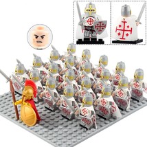 21pcs Medieval Crusaders Army Knights of the Holy Sepulchre Minifigures - £26.22 GBP