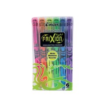 Frixion Light Erasable Highlighter Assorted (Wallet of 6) - £30.09 GBP